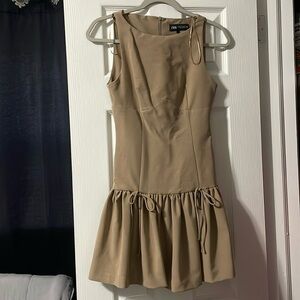 Zara drop waist dress